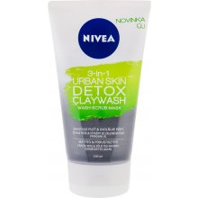 Nivea Urban Skin Detox Claywash 3-in-1 150ml...