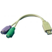 Logilink Adapter USB to PS/2 x2 :. | USB M |...