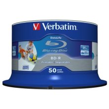 Verbatim 43812 blank Blu-Ray disc BD-R 25 GB...