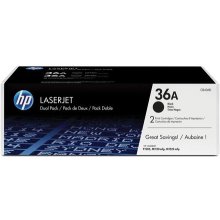 HP 36A 2-pack Black Original LaserJet Toner...