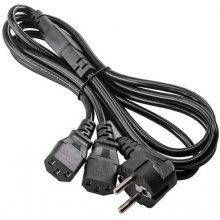 Akyga AK-PC-04A power cable Black 1.8 m...