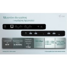 I-tec UNIVERSAL DUAL 4K DOCK POWER DELIVERY...