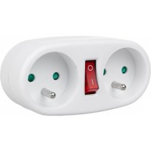 Maclean Current Outlet, Socket Splitter with...