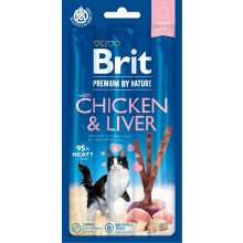 Brit Premium Chicken & Liver kassimaius 3tk...