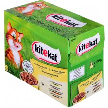 Kitekat Poultry Jelly Dishes - 100g x12