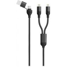 2GO USB / Type C Ladekabel DUO 2x Lightning...