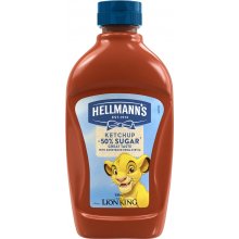 HELLMANN'S ketšup 50% vähem suhkrut 460 g