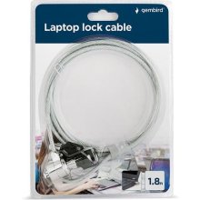 Gembird LK-K-01 cable lock Silver 1.8 m