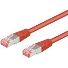 Goobay CAT 6 S/FTP CU 0,5m Red