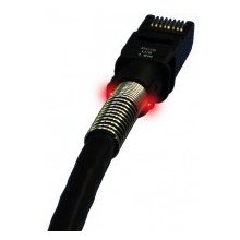 Patchsee RJ45 CAT.6 FTP black 9,7m