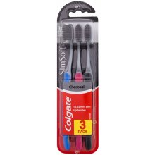 Зубная щётка Colgate Slim Soft Charcoal 3pc...