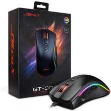 Hiir INTER-TECH GT-300+ RGB mouse Right-hand...