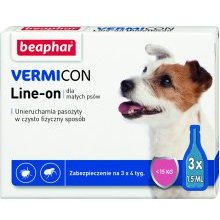 Beaphar VERMIcon Line-on Drops against fleas...