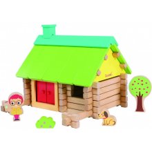 IWood Wooden construction blocks A house in...