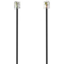 Hama 00201137 telephone cable 3 m Black