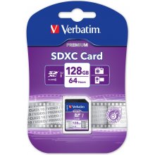 Флешка VERBATIM SDXC Card 128GB Class 10