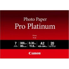 Canon PT-101 Pro Platinum Photo Paper A2 -...