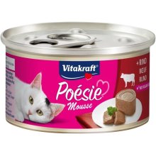 VITAKRAFT Poésie Mousse Beef - wet cat food...