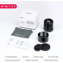 VILTROX AF 56/1.4 Z camera lens Standard...