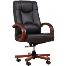 BEMONDI LEADER leather armchair black