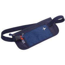 TROIKA Gürteltasche SICHERHEITSGURT blau