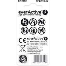 EverActive Lithium batteries CR2032 -...