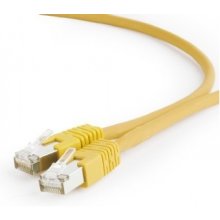 Patch cord Cat.6A S/FTP LSZH 0.25m yellow