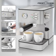 Kohvimasin PROFICOOK Espressomasin PCES1209