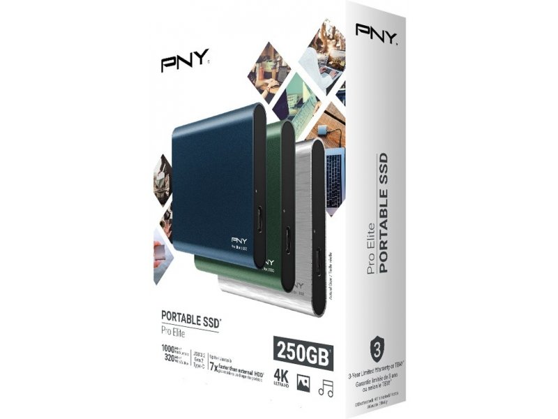 PNY SSD7CS900-4TB-RB disque SSD 2.5 4 To Série ATA III