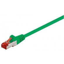 Goobay CAT 6 S/FTP CU 0,25m Green