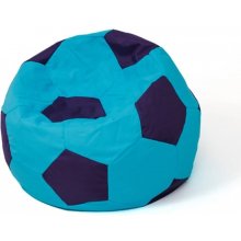 Go Gift Soccer Sako bag pouffe green-grey L...