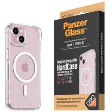 PANZERGLASS ® HardCase Transparent w. White...