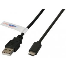 EFB USB2.0 Anschlusskabel A-C, St.-St., 1m...