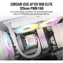 CORSAIR iCUE AF120 RGB ELITE 120mm PWM Case...