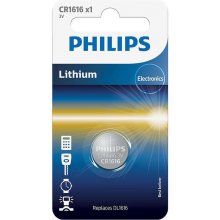 PHILIPS Patarei CR1616 3 V Lithium