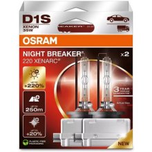 OSRAM D1S XENARC NIGHT BREAKER 220 - 3-year...