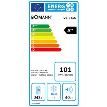 Külmik Bomann Jahe VS7316W