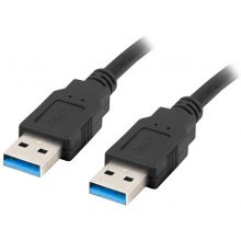 Lanberg CA-USBA-30CU-0010-BK USB cable 1m...