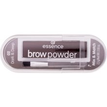 Essence Brow Powder Set 02 Dark & Deep 2.3g...