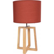 Home4you Laualamp WOODEN H44,5cm, kuppel:...