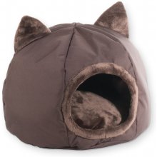 Go Gift cat bed - brown - 40x40x34 cm