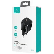 USAMS Phone Charger 1x USB-C T36 PD3.0 Fast