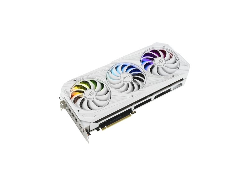 Asus Rog Strix Rtx3080 O10g White 10gb Hdmi Dp Active 90yv0fa5 M0nm00 01 Ee