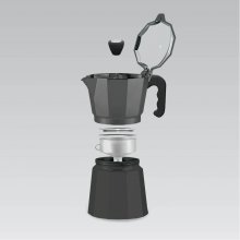 Maestro 6 cup coffee machine MR-1666-6-BLACK...