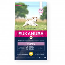 Eukanuba Puppy с курицей мелким собакам 2 кг