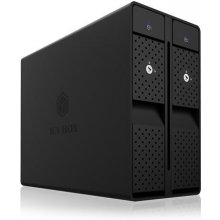 Icy Box IB-RD3802-C31 HDD enclosure Black...