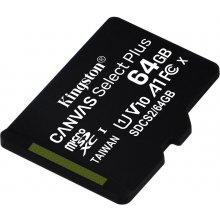 Kingston 64GB micSDXC Canvas Select Plus...