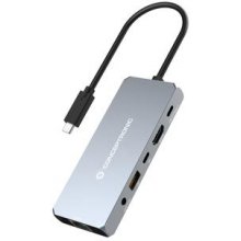 Conceptronic Dock USB-C->HDMI, 2.5GbE, USBC...