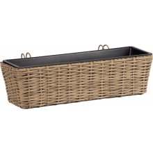 Home4you Rõdu lillekast WICKER 60x20xH17cm...