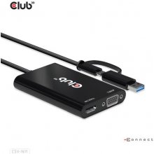 CLUB 3D Club3D Adapter USB Typ C/A > HDMI...
